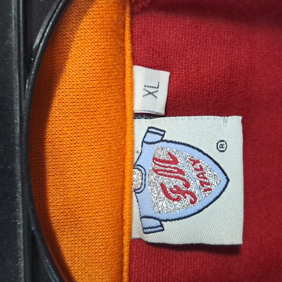 FM Italy ROMA soccer fleece zip jacket - XL - red/orange - Picture 2 of 4